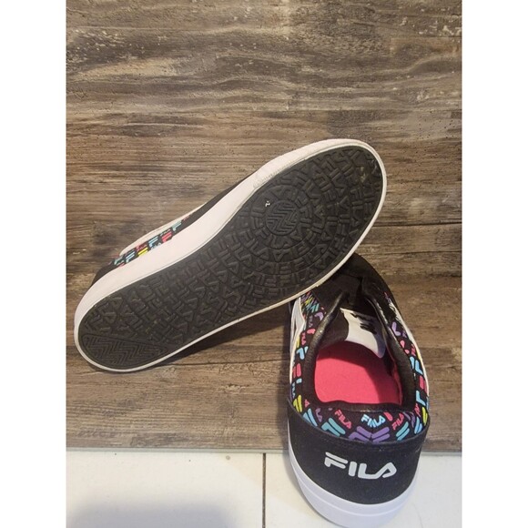 Fila Boarder Fx1 Women's Black, Multi Sneakers SIZE 9 - Picture 4 of 7